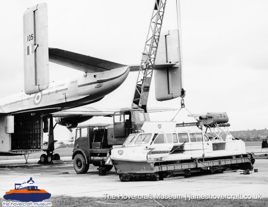 Vickers Hovercraft VA2 -  (credit: The <a href='http://www.hovercraft-museum.org/' target='_blank'>Hovercraft Museum Trust</a>).